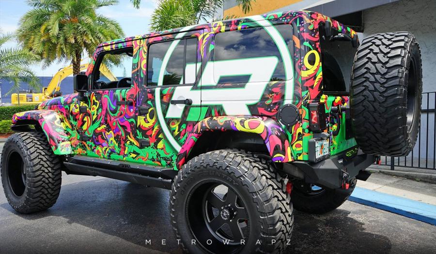  Jeep Wrangler Ultimate Irenko by MetroWrapz 2016 года  (фото 6 из 6)